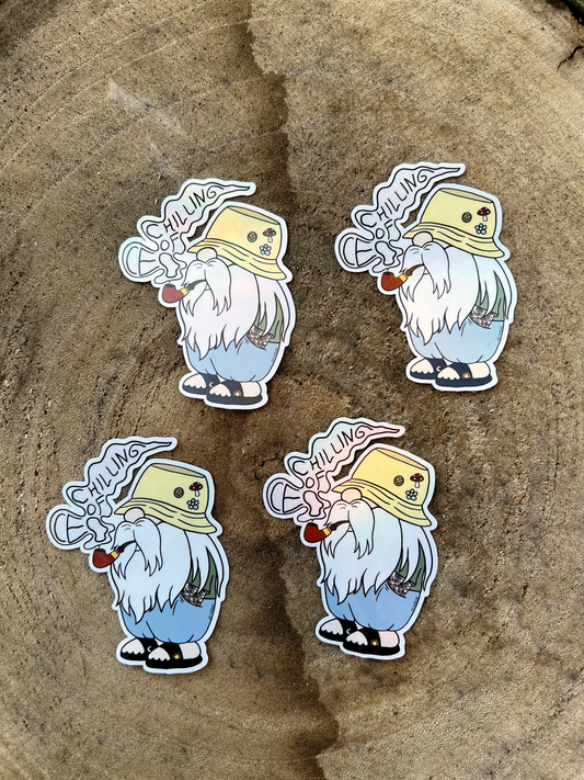 "CEO of Chilling" sticker