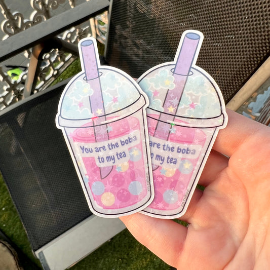 “Boba” sticker