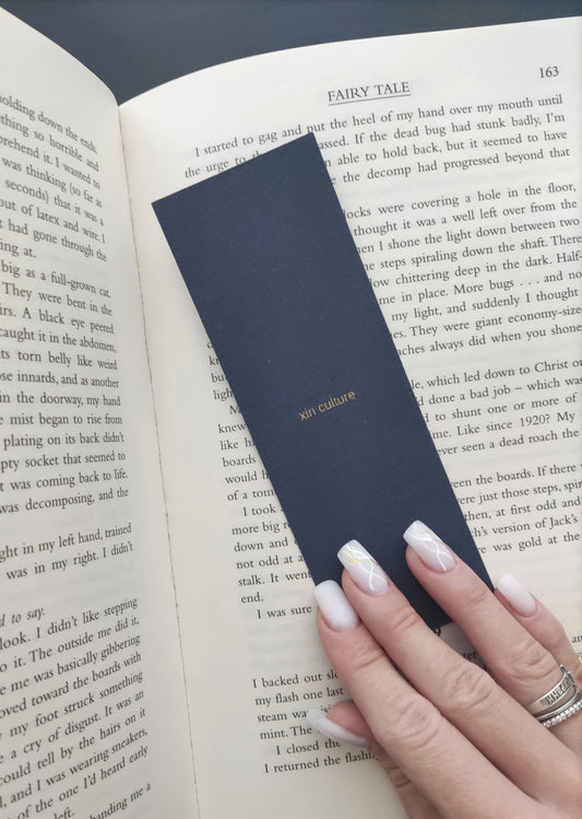 "Between the pages of a book" bookmark
