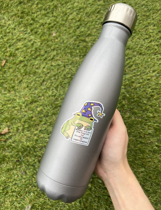 "MAGIC FROG” sticker