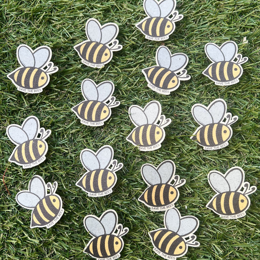 "Save the bees" sticker (3pcs)